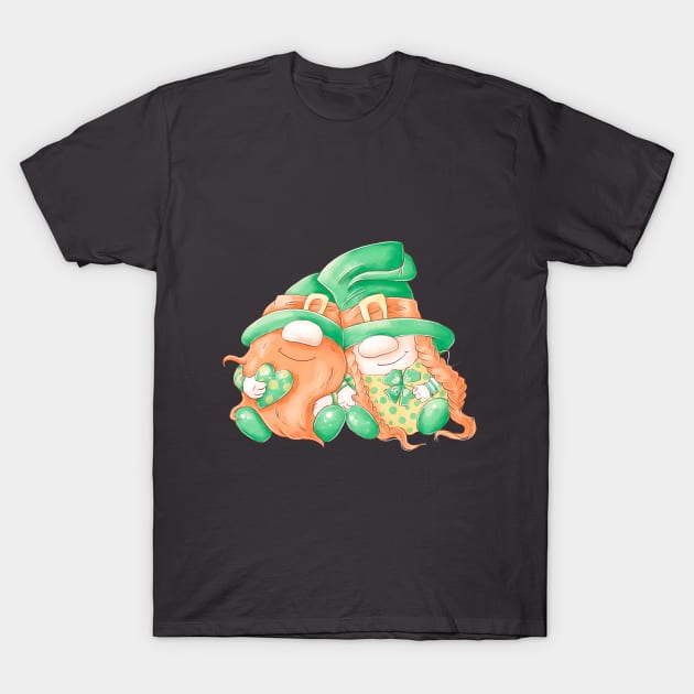 St. Patrick's Day Gnome T-Shirt by Wanderer Bat